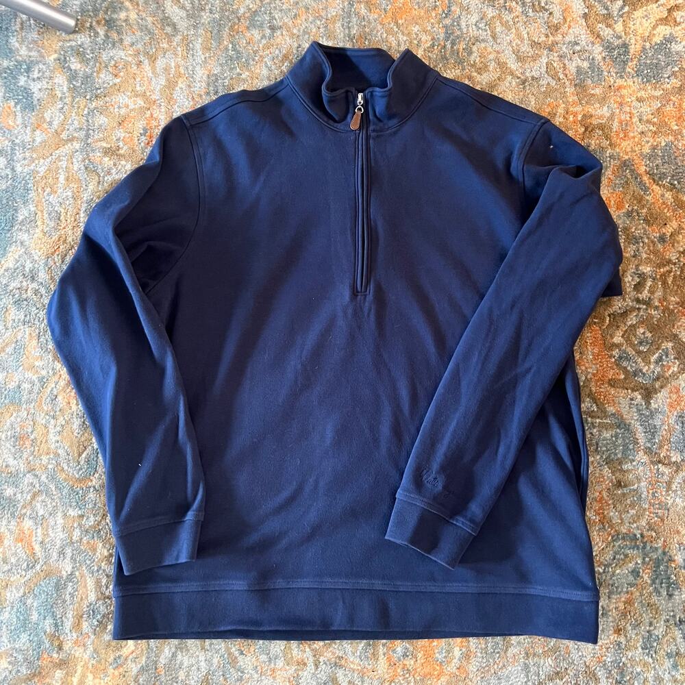 Walter Hagen Fleece Top with 1/4 Zipper, Large